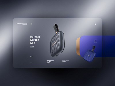 harman kardon design landingpage ui uidesign ux uxdesign website