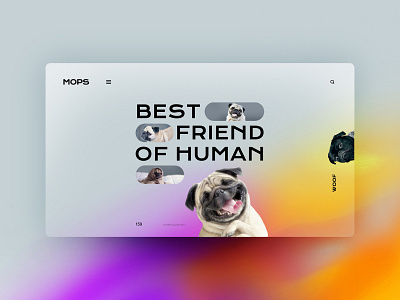 Mops design landingpage ui uidesign ux uxdesign website