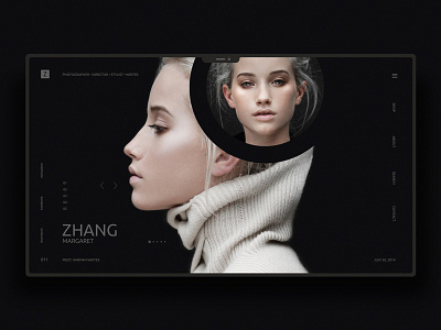 Margaret Zhang design landingpage ui uidesign ux uxdesign website
