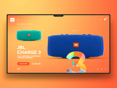 iF Design - JBL Charge 3