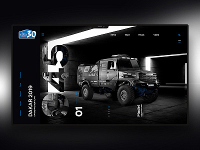 KAMAZ-master Team design landingpage ui uidesign ux uxdesign website