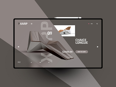 XARP design landingpage ui uidesign ux uxdesign website
