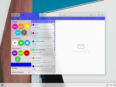 Microsoft Windows Mail App