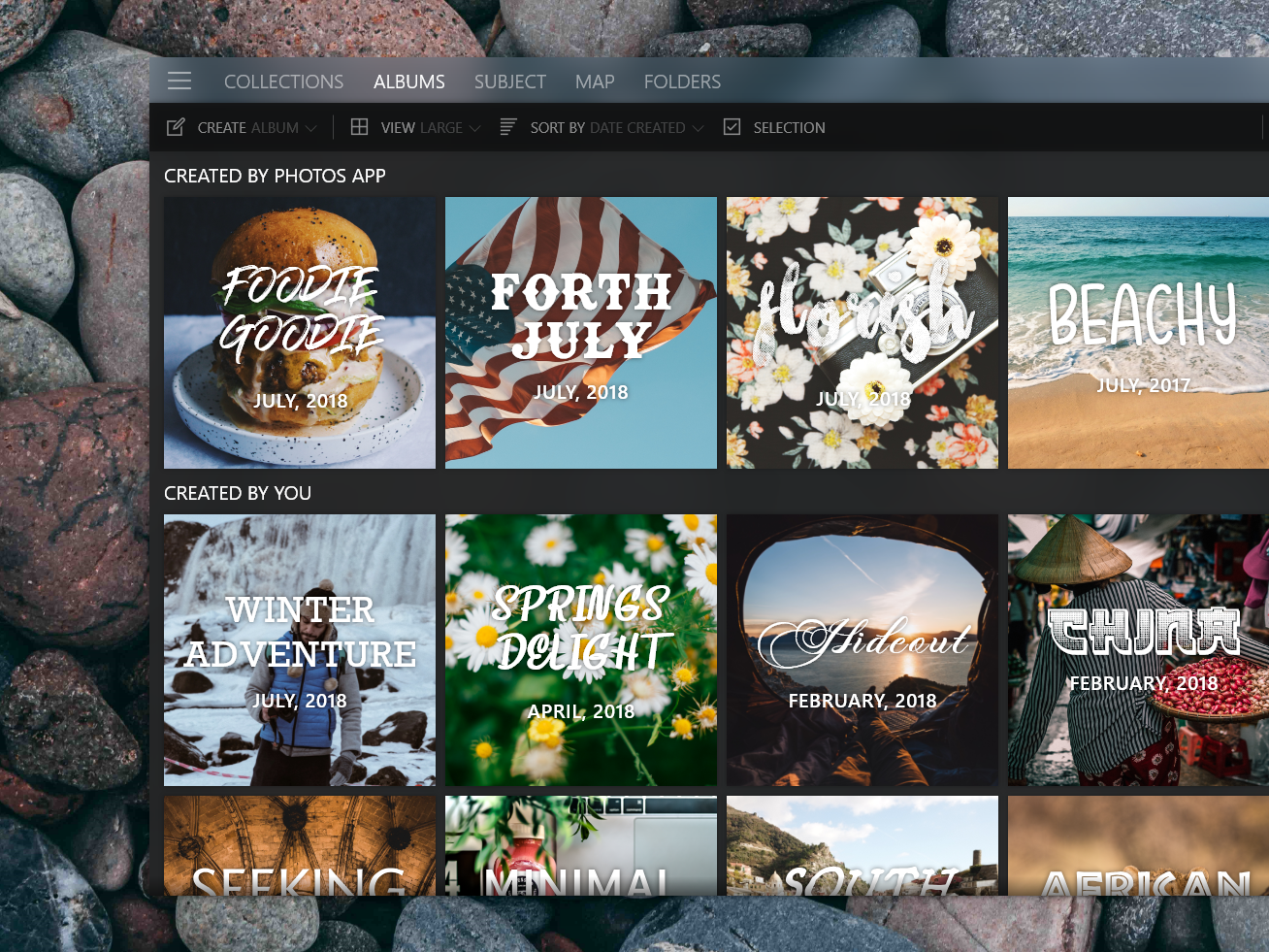 Microsoft Windows Photos App by Farhood Kankash on Dribbble