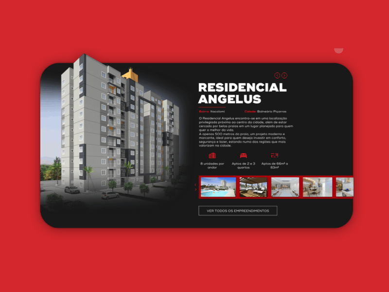 Condo showroom card sketch principle app construction buildings condos webdesign ui ui design web