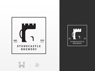Logo design for Stonecastle Brewery beer beer art branding brands brewery brewing castle graphic design logo logo design