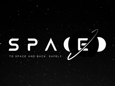 Spaced Logo 2019 Revision branding futuristic graphic design logo logo design logotype planet planet logo planets logo saturn space space logo space travel travel