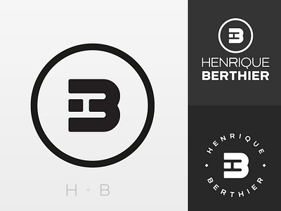 Personal logo branding graphic design letter b letter h logo logodesign logomark logomarks logotype mark monogram typography vector
