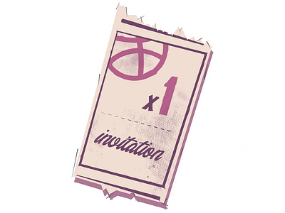 1x Dribbble Invite