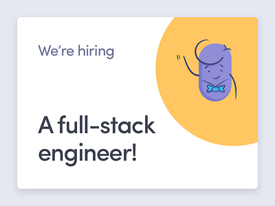 Thriva are hiring! 🎉 developer full stack full stack developer health healthcare hiring job london startup tech thriva