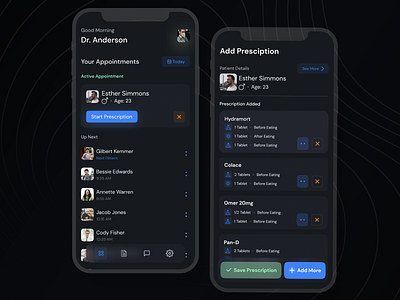 Medical App app concept app design appointments doctor doctor appointment ios medical medical app medical care prescription uiux ux
