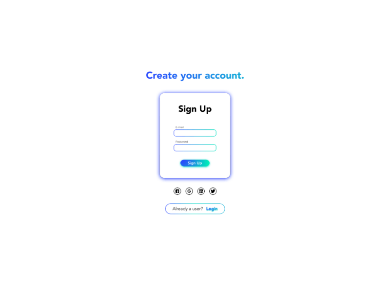 SignUp/Login Concept animation login login form login page sign in sign up signup design signup page ui user experience user inteface user interaction ux design ux ui