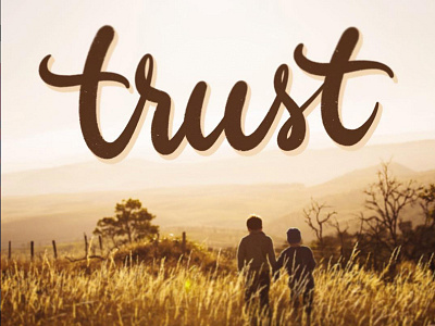 Trust apple pencil daily practice handlettering lettering procreate app trust typography