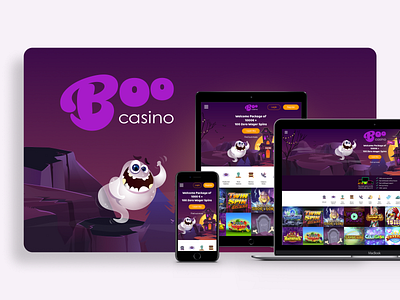 Boo Casino – Responsive Website