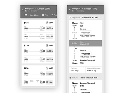 Searching Flights Tickets flights interaction design mobile ux wireframe
