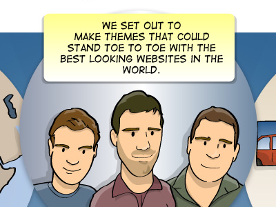 WooThemes Comic comic illustration woothemes