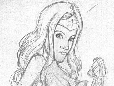 Rileah Wonder Woman Sketch rileah sketch wonderwoman