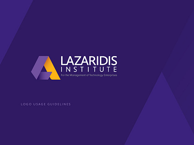 Lazaridis Institute Identity branding design identity logo symbol