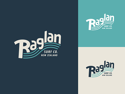 Raglan Surf Co. 20 minute sketch branding custom type design hand drawn font identity illustration logo logo design typography vector