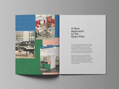 Steelcase Answer Lookbook art direction design graphic design layout office furniture pattern print publication publication design typography