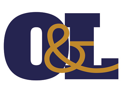 Obrien & Levine Icon ampersands art direction branding design graphic design icon logo typography
