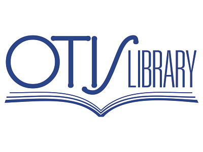 Otis Library Logo art direction branding design graphic design logo typography