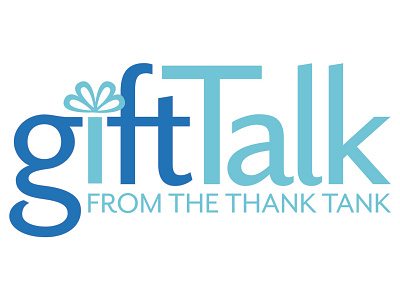 Gift Talk logo art direction award winning branding design graphic design logo typography