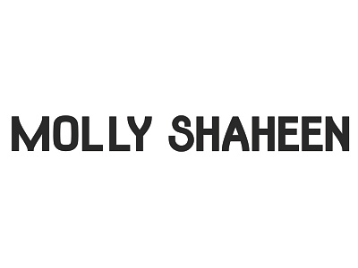 Molly Shaheen Logo art direction custom lettering design graphic design lettering typography wordmark wordmark logo wordmarks