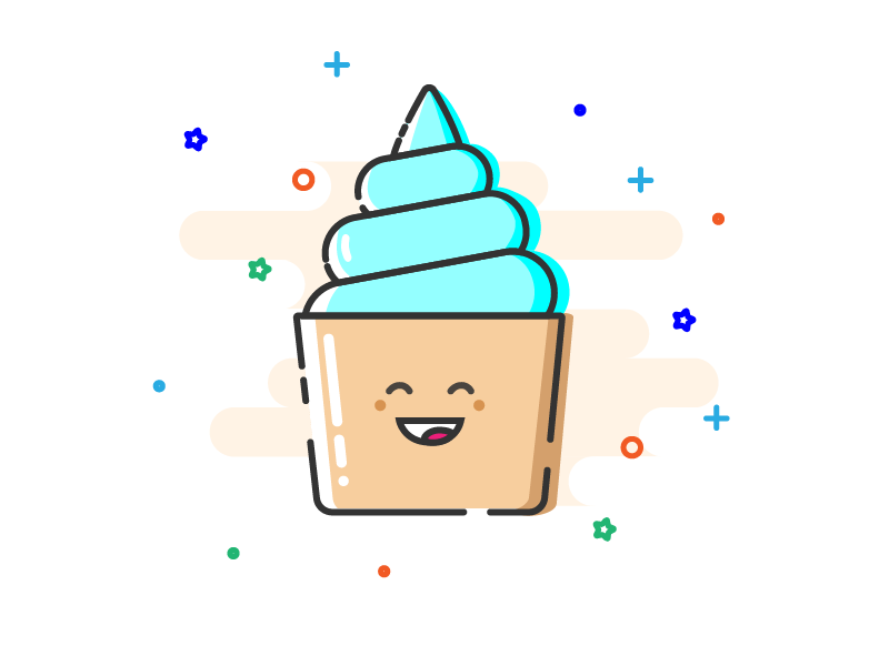 Cupcake illustration MBE style cupcake illustration style mbe