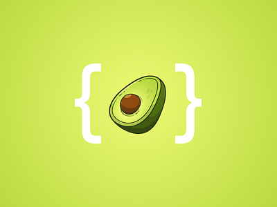 Avocado Icon avocado code fruit fullsnack icon snack