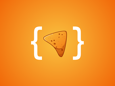 Nacho Chip Icon cheese nacho chips food fullsnack icon junk nacho snack snacks
