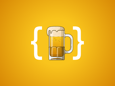 Beer Icon beer brackets brew fullsnack icon mug mug of beer snack snacks suds