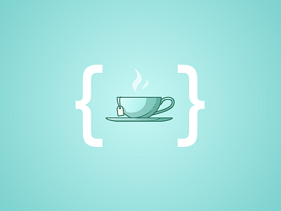 Tea Icon brackets cup davidstea icon mug saucer tea tea bag tea cup