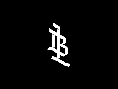 Lucas Borges - Designer (Personal logo) blackletter blackwork branding customtype graphic lb letter lettering logo logodesign logotype monogram personal logo trademark type typeface typography