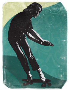 1976 1970 skateboard skateboarding vintage
