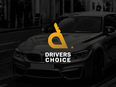 Drivers Choice Logo Design black bmw car design gold gradient illustration key logo sale