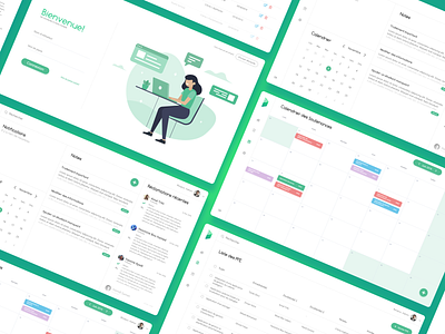 End of Studies Project Management Web App Concept