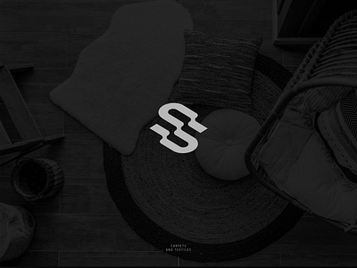 Logo Mark / Carpets and textiles black brand branding carpets design icon identity illustration logo logofolio logotype mark minimalistic simbol textile trend