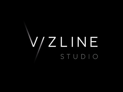 Vizline Studio - Logo branding brands cgi identity logo logo cg logo cgi logotype minimalistic vizline