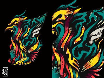 El Shark apparel artwork branding clothing illustration logo t shirt designer tees vector vector illustration