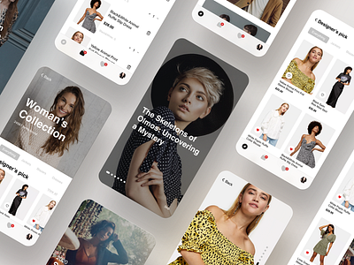 Monroe App - Clothing Shop Concept Design app branding clean cloth clothing concept design design app eccomerce fashion graphic product shop shopping shopping app store app typography ui ux