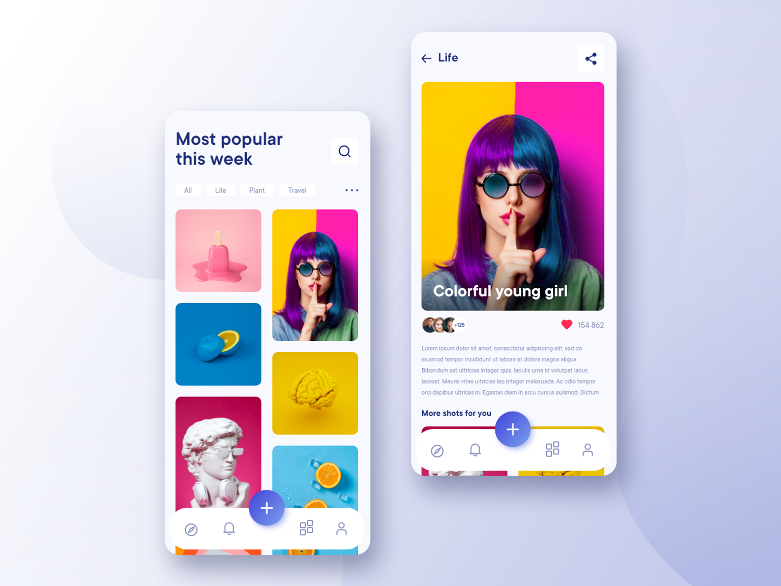 Moodboard - Grid and Image detail by Nicu Zaporojan on Dribbble