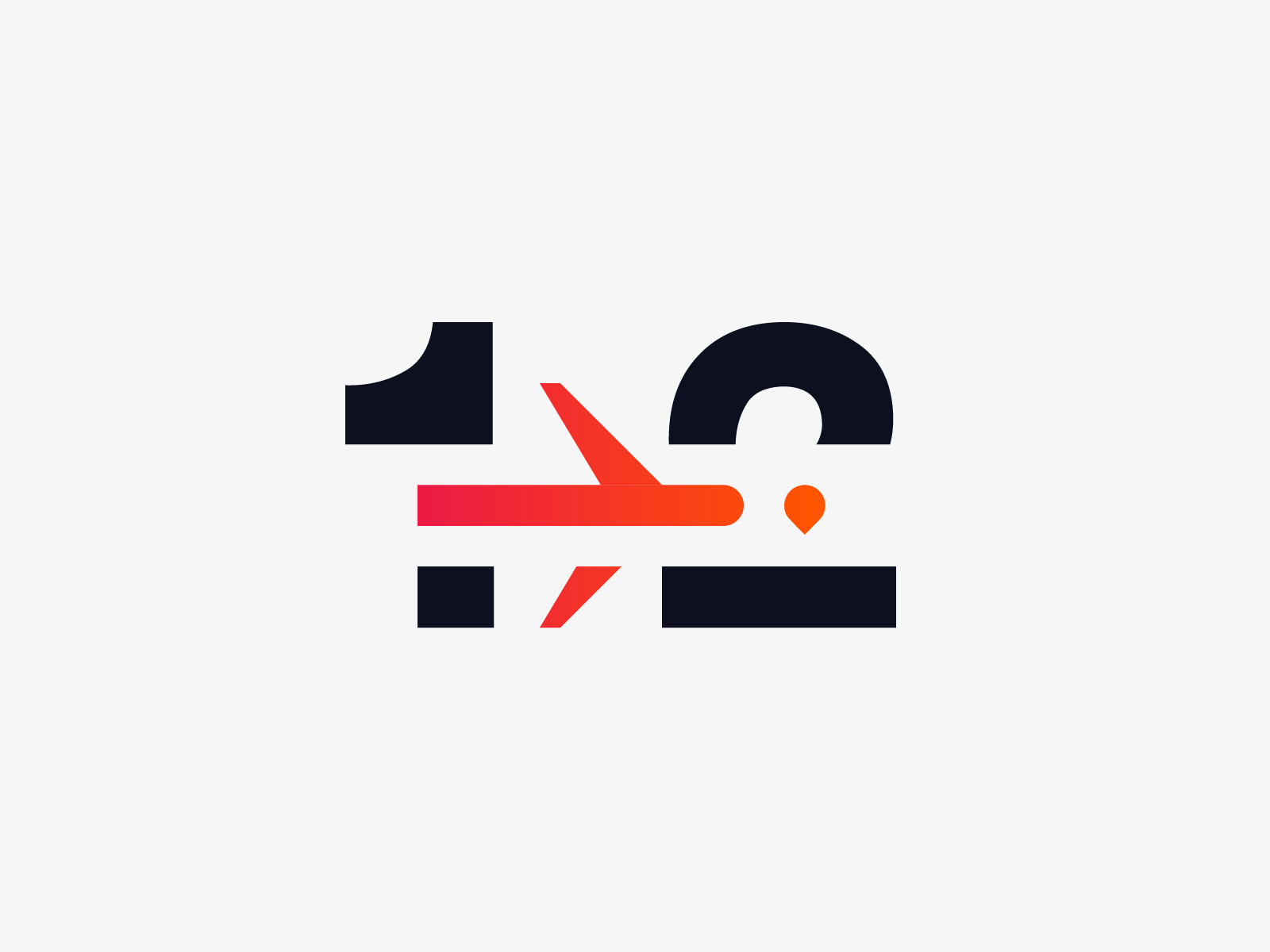 One Two Trip Logo Redesign Concept By Nicu Zaporojan On Dribbble