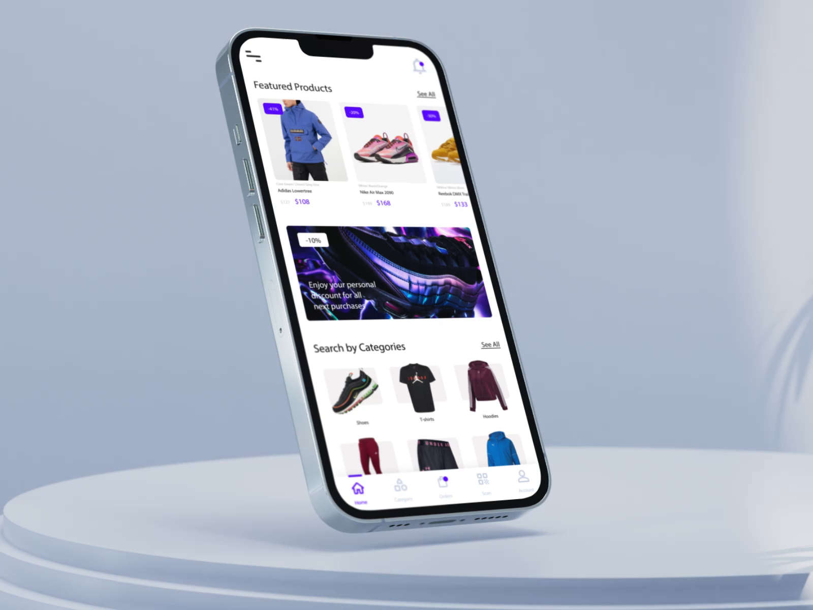 Sportswear app motion by Nicu Zaporojan on Dribbble