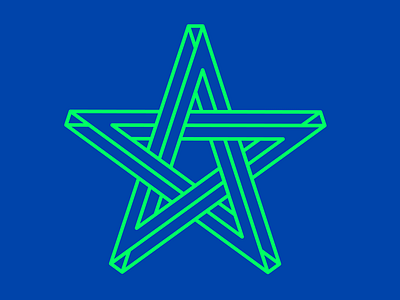 Impossible Star impossible star inkscape vector