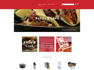 Kettle & Cord Website Design branding clean design graphic design illustration layout logo logo design modern typography ux ui design web design