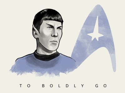 To Boldly Go pop culture spock star trek