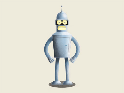 Bender bender futurama robot