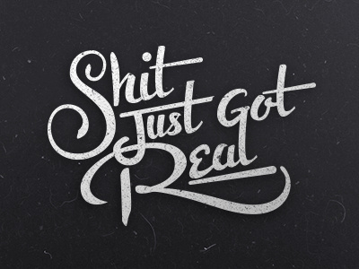 Shit design hand done hand lettering lettering script typography