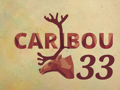 Caribou 33 animal vector